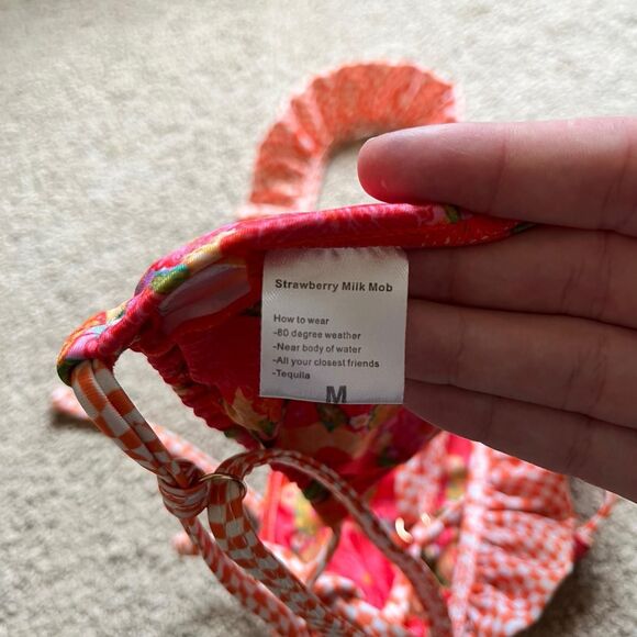 Strawberry Milkmob Bikini Top - Picture 3 of 3